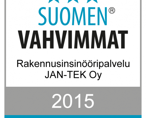Suomen Vahvimmat 2015 JAN-TEK Oy